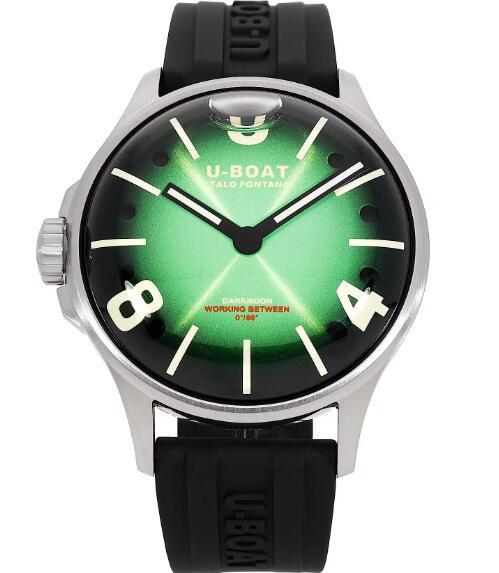 U-BOAT Darkmoon Green SS Soleil 9502 Replica Watch